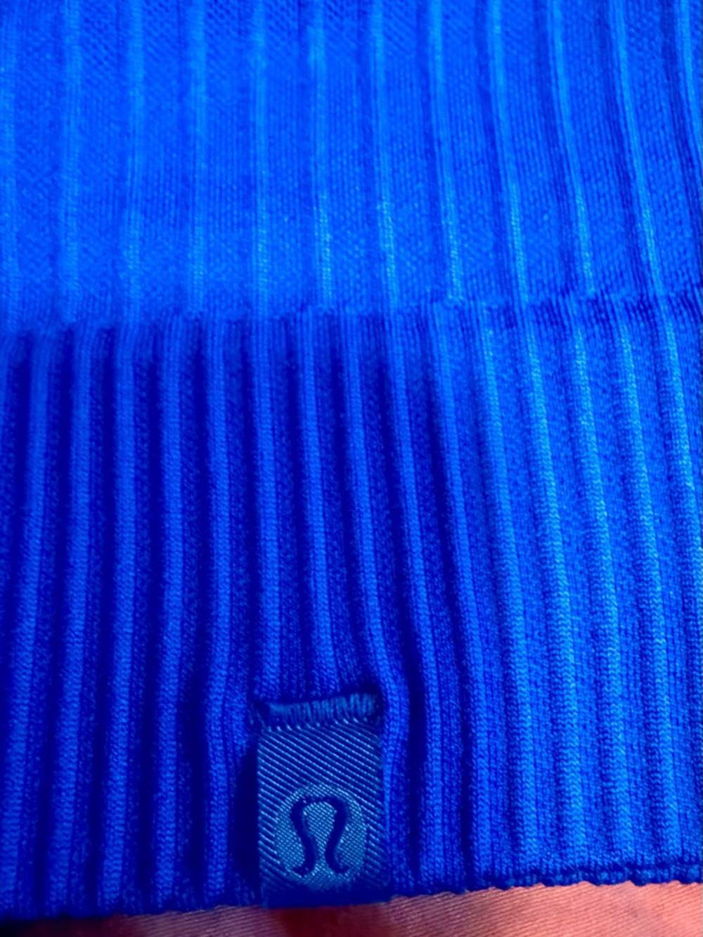 Lululemon Athletica Rest Less Ribbed Half-Zip Long Sleeve - Picture 5 of 7